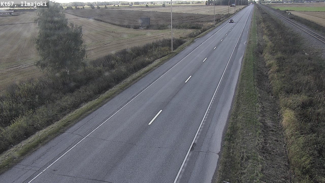 Weather Camera Image Road 67 Ilmajoki, Ilmajoki, Etelä-Pohjanmaa