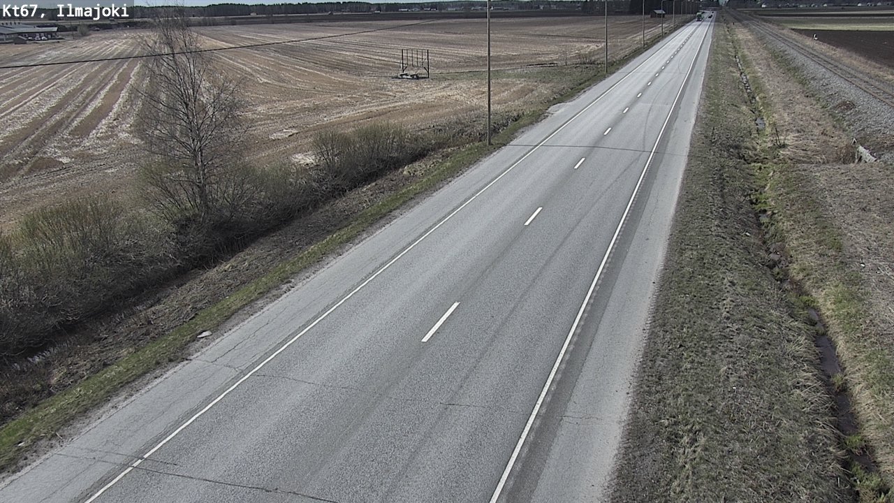 Weather Camera Image Road 67 Ilmajoki, Ilmajoki, Etelä-Pohjanmaa