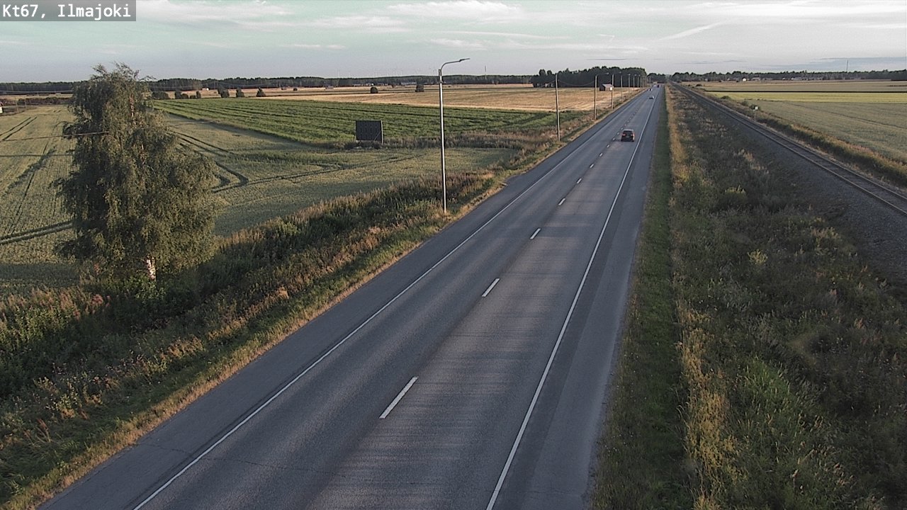Weather Camera Image Road 67 Ilmajoki, Ilmajoki, Etelä-Pohjanmaa