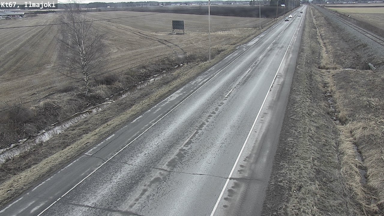 Weather Camera Image Road 67 Ilmajoki, Ilmajoki, Etelä-Pohjanmaa