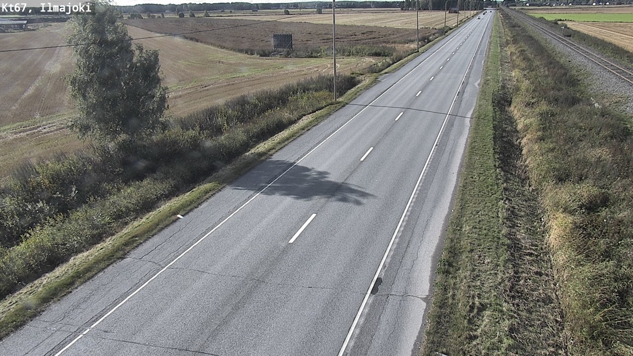 Weather Camera Image Road 67 Ilmajoki, Ilmajoki, Etelä-Pohjanmaa