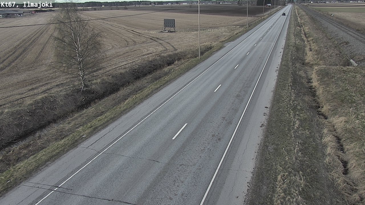 Weather Camera Image Road 67 Ilmajoki, Ilmajoki, Etelä-Pohjanmaa