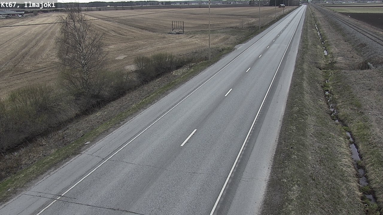 Weather Camera Image Road 67 Ilmajoki, Ilmajoki, Etelä-Pohjanmaa
