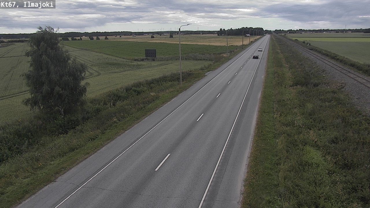 Weather Camera Image Road 67 Ilmajoki, Ilmajoki, Etelä-Pohjanmaa