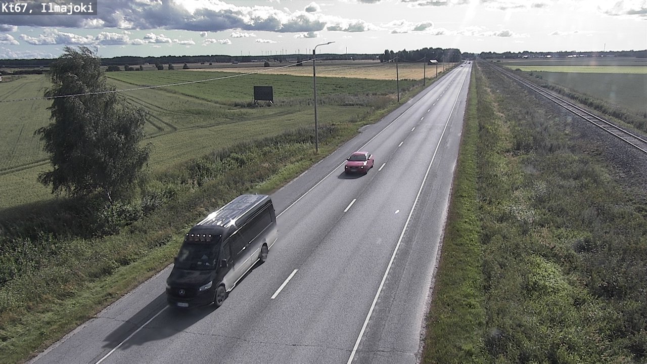 Weather Camera Image Road 67 Ilmajoki, Ilmajoki, Etelä-Pohjanmaa