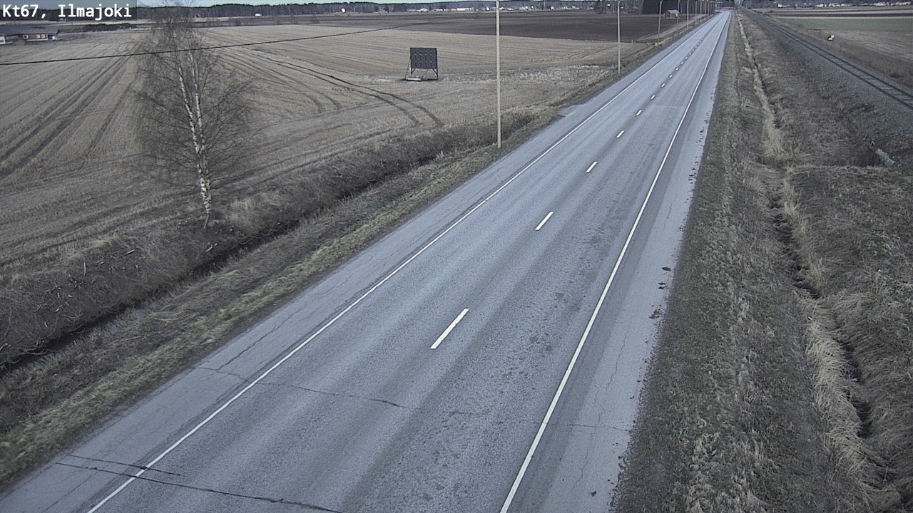 Weather Camera Image Road 67 Ilmajoki, Ilmajoki, Etelä-Pohjanmaa