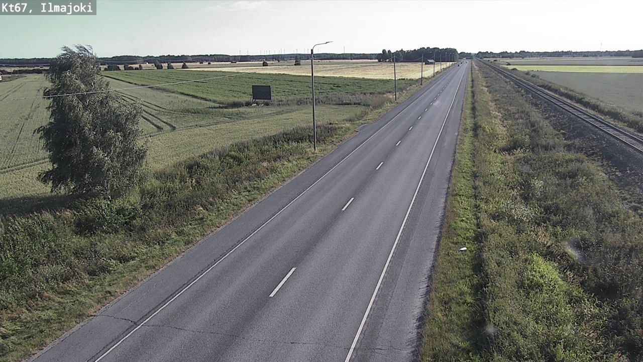 Weather Camera Image Road 67 Ilmajoki, Ilmajoki, Etelä-Pohjanmaa