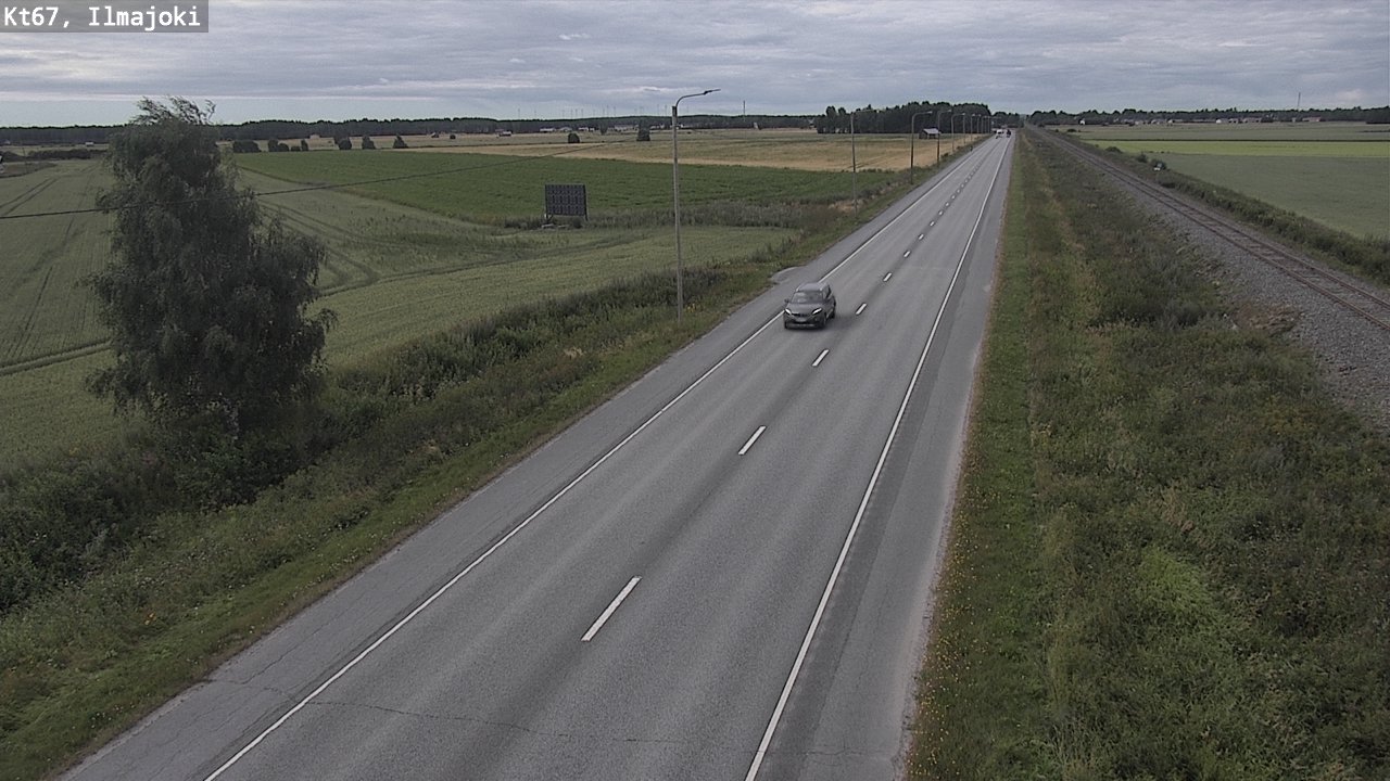 Weather Camera Image Road 67 Ilmajoki, Ilmajoki, Etelä-Pohjanmaa