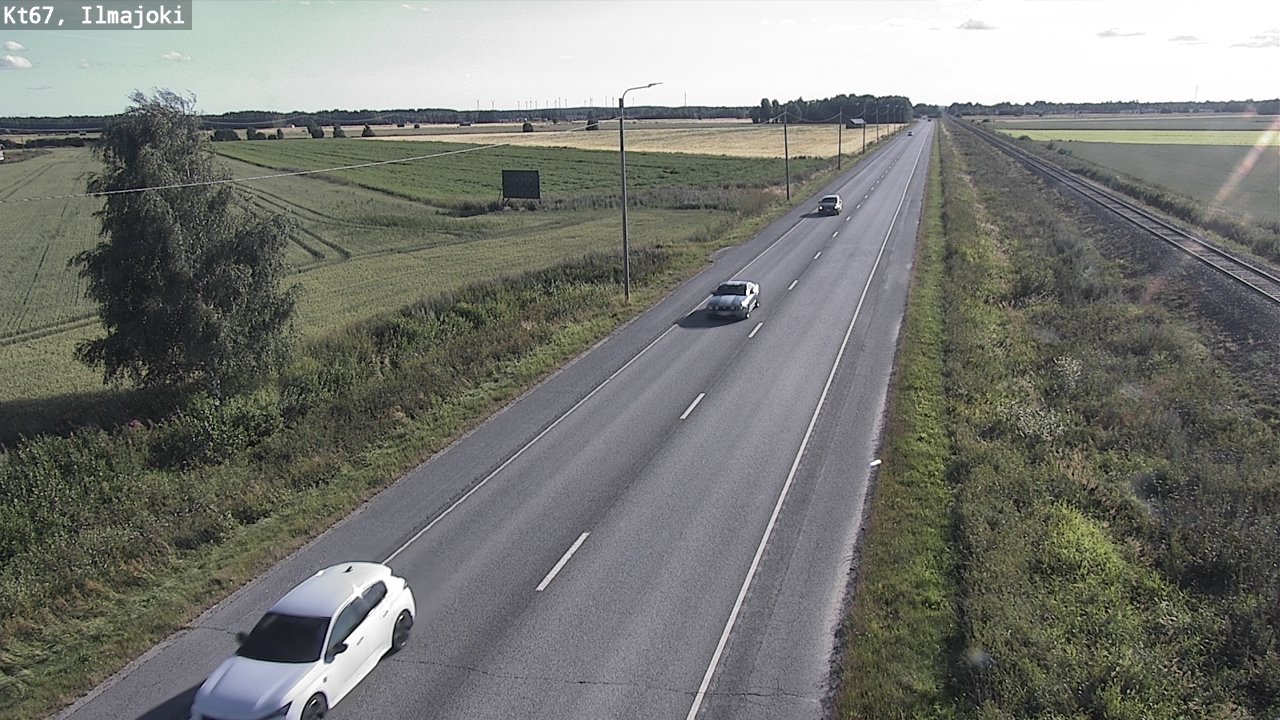 Weather Camera Image Road 67 Ilmajoki, Ilmajoki, Etelä-Pohjanmaa