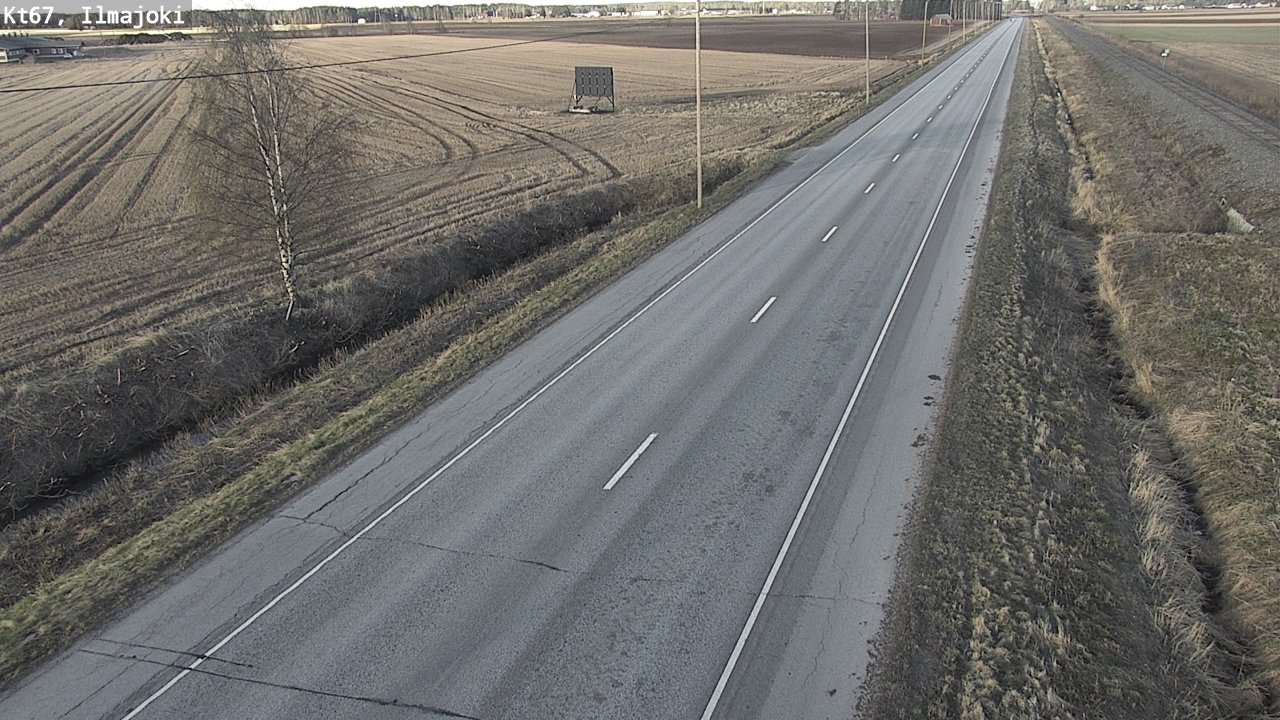 Weather Camera Image Road 67 Ilmajoki, Ilmajoki, Etelä-Pohjanmaa