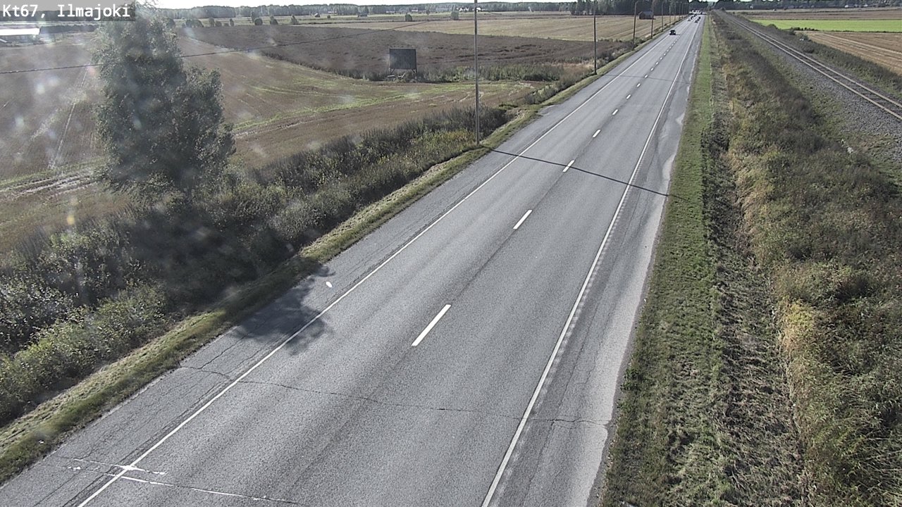 Weather Camera Image Road 67 Ilmajoki, Ilmajoki, Etelä-Pohjanmaa