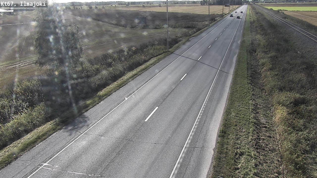 Weather Camera Image Road 67 Ilmajoki, Ilmajoki, Etelä-Pohjanmaa