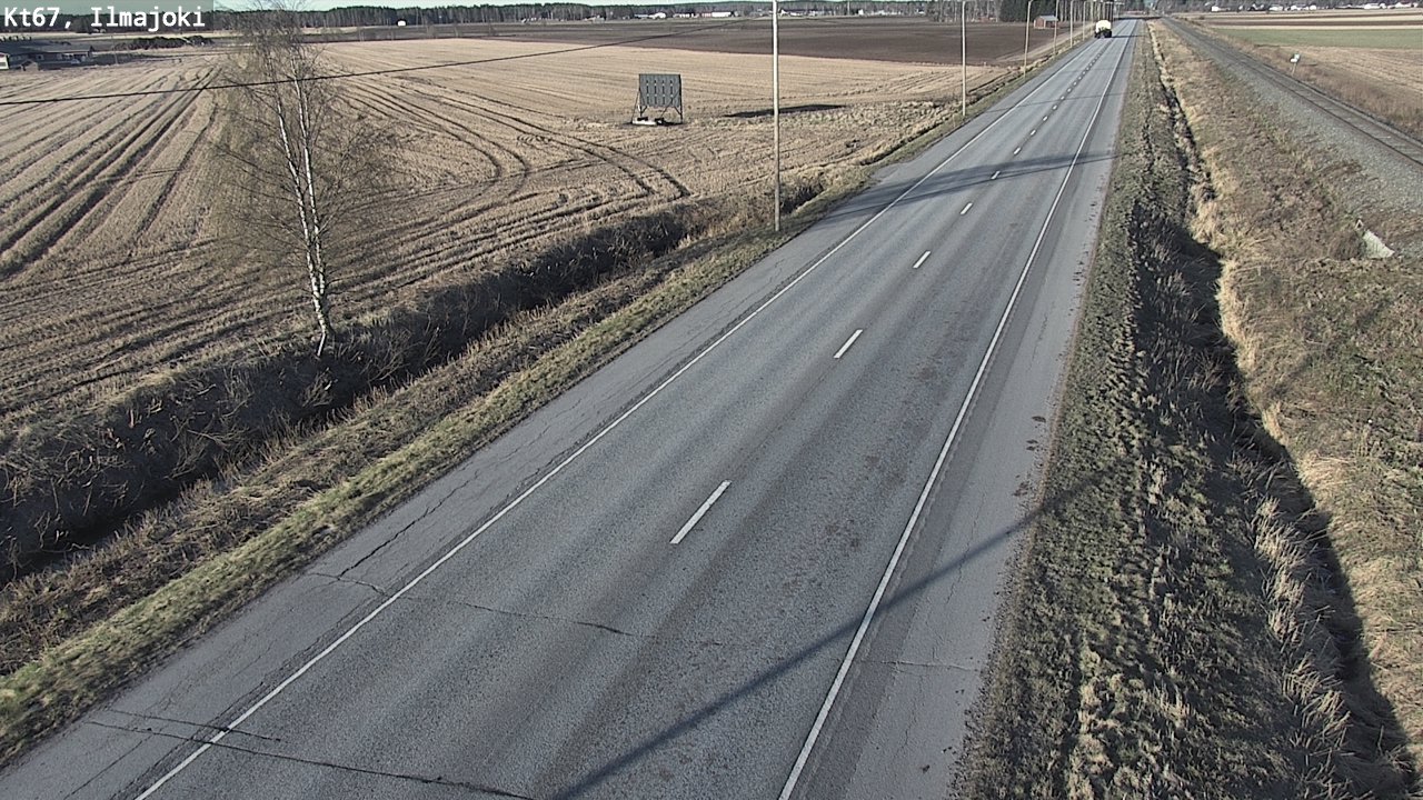 Weather Camera Image Road 67 Ilmajoki, Ilmajoki, Etelä-Pohjanmaa