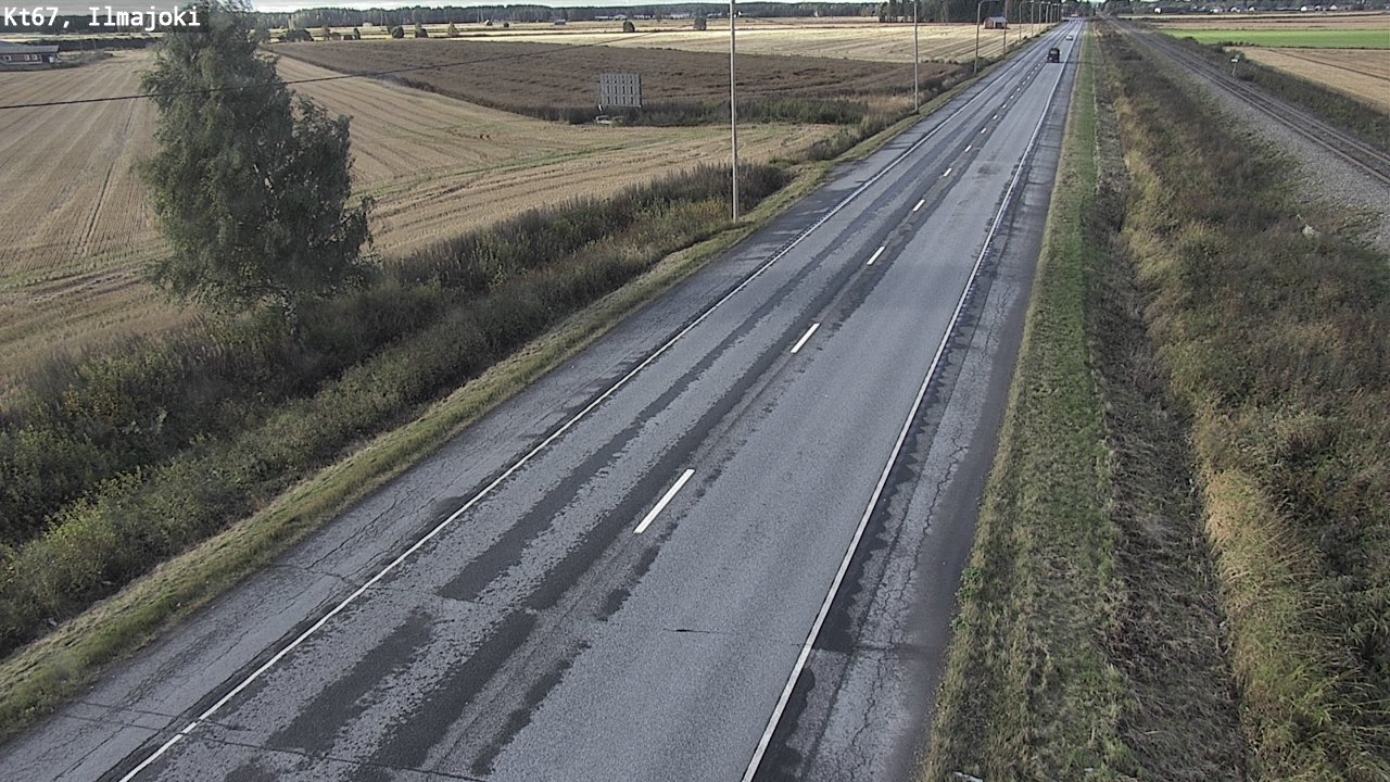Weather Camera Image Road 67 Ilmajoki, Ilmajoki, Etelä-Pohjanmaa
