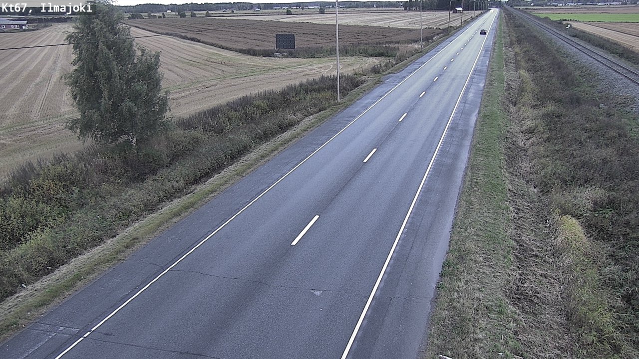 Weather Camera Image Road 67 Ilmajoki, Ilmajoki, Etelä-Pohjanmaa