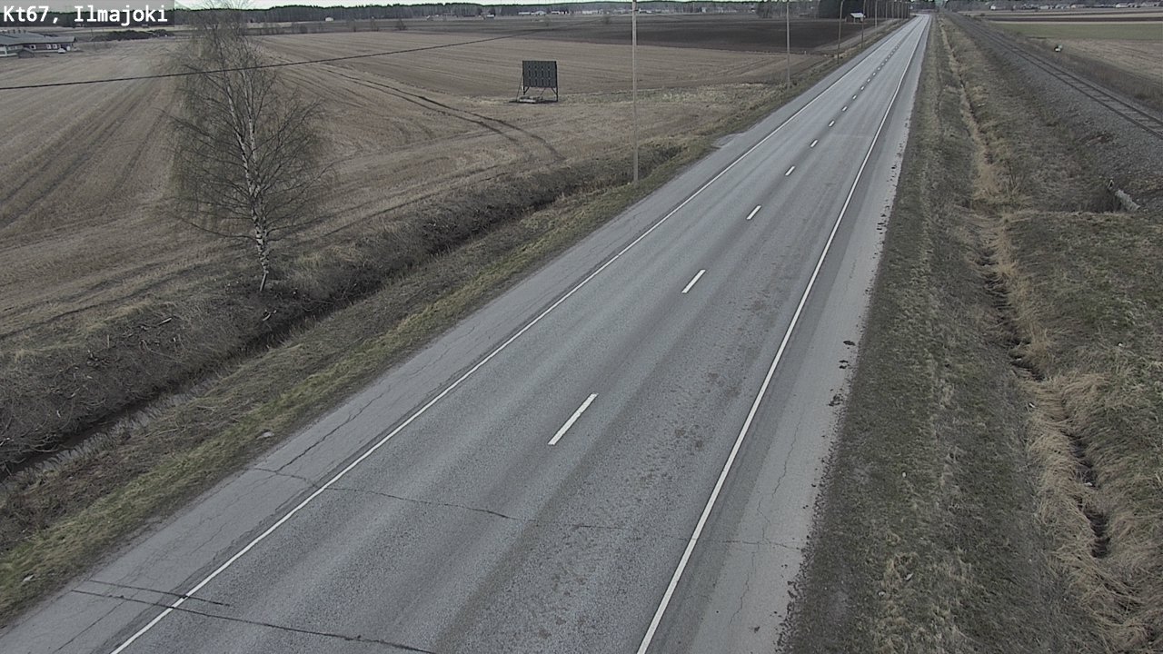 Weather Camera Image Road 67 Ilmajoki, Ilmajoki, Etelä-Pohjanmaa