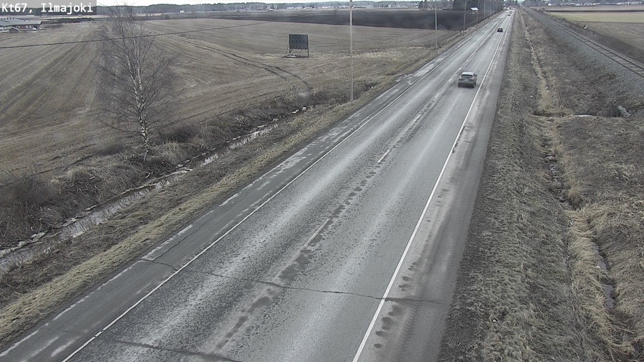 Weather Camera Image Road 67 Ilmajoki, Ilmajoki, Etelä-Pohjanmaa