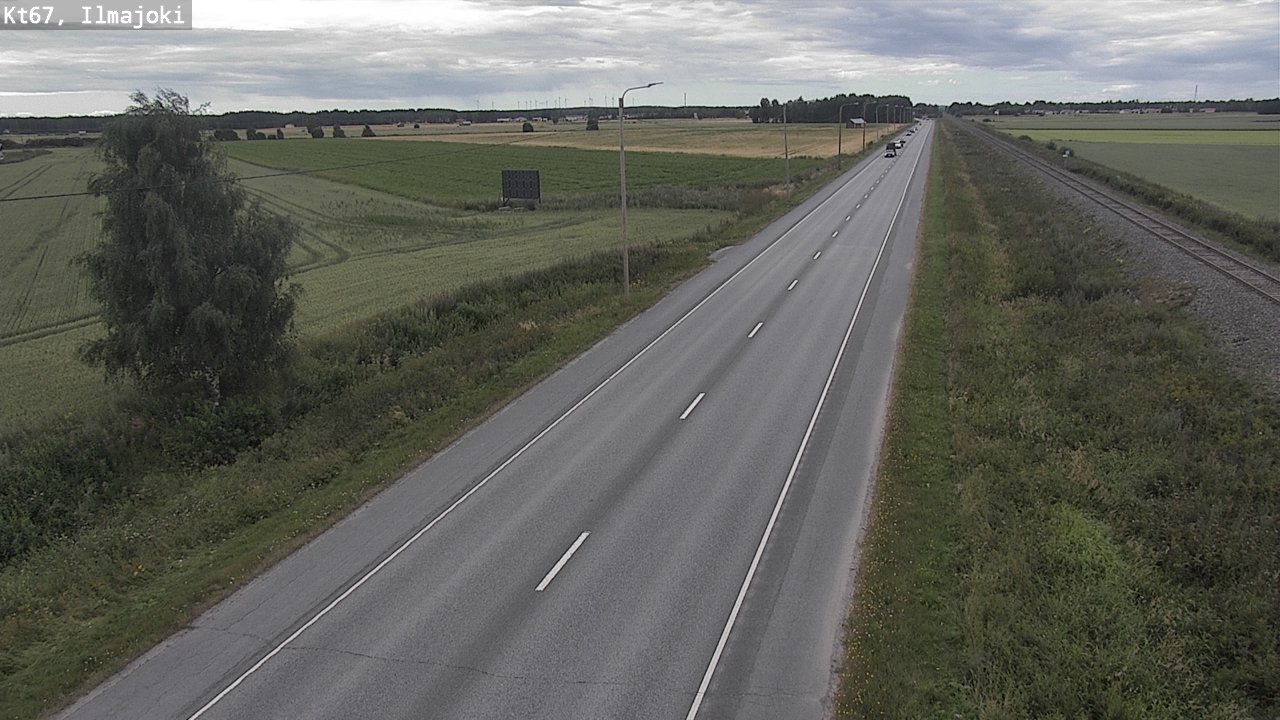 Weather Camera Image Road 67 Ilmajoki, Ilmajoki, Etelä-Pohjanmaa