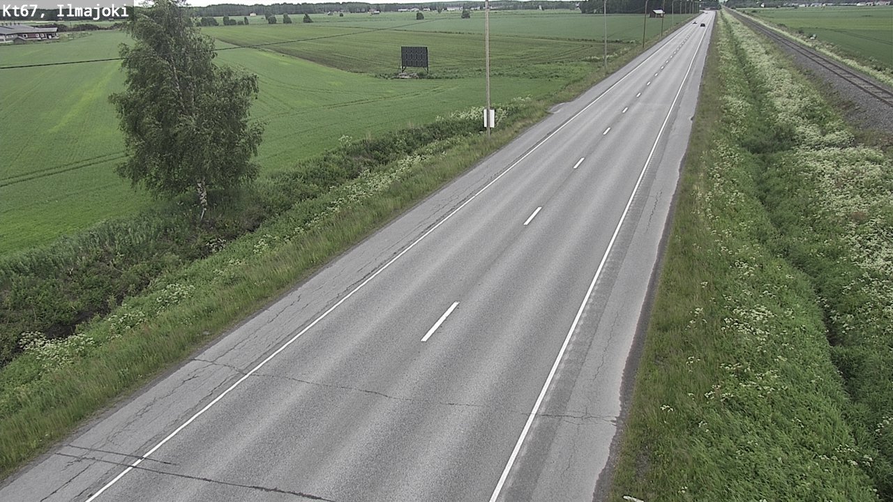 Weather Camera Image Väg 67 Ilmajoki, Ilmajoki, Etelä-Pohjanmaa