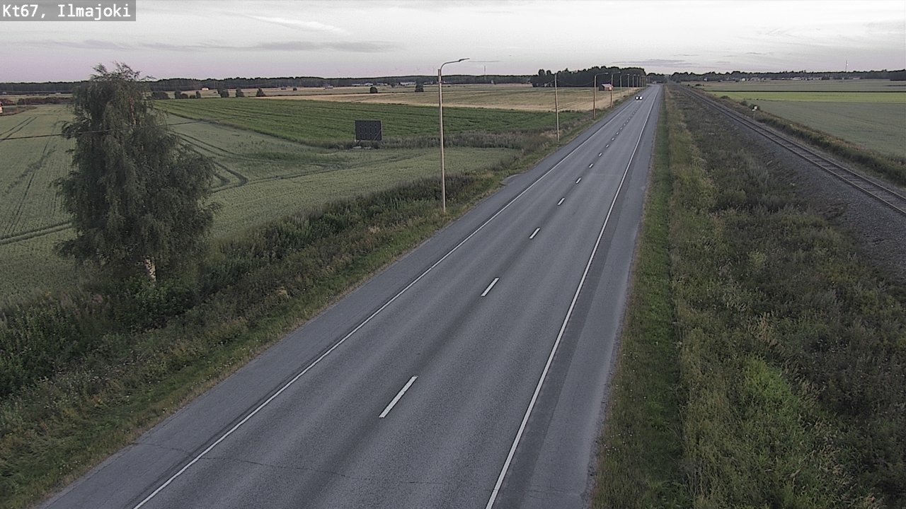 Weather Camera Image Road 67 Ilmajoki, Ilmajoki, Etelä-Pohjanmaa
