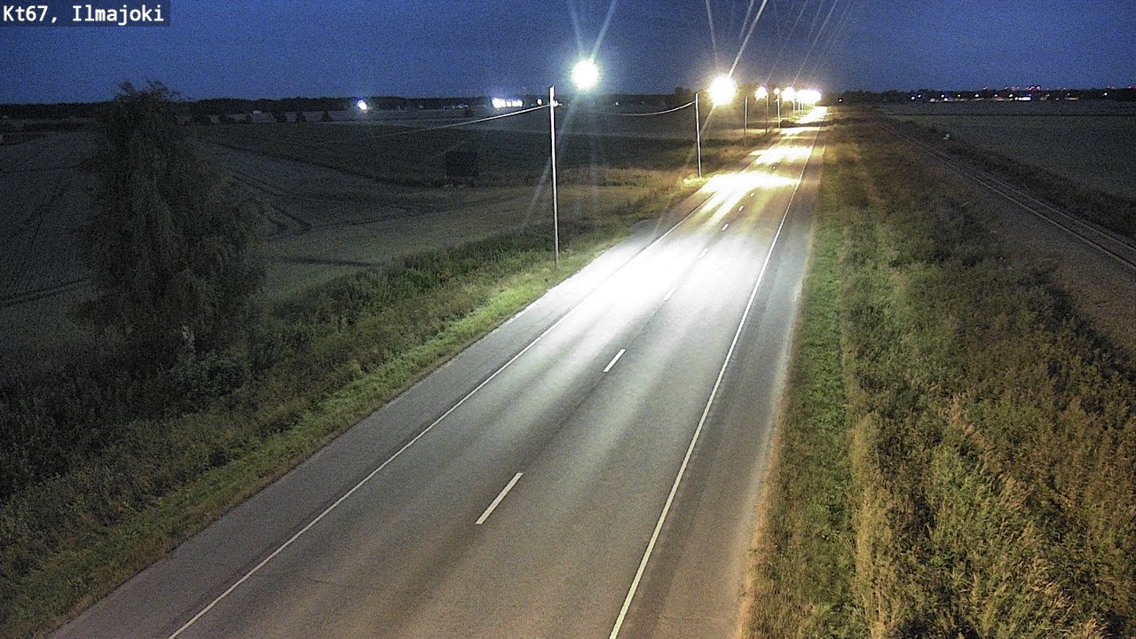Weather Camera Image Road 67 Ilmajoki, Ilmajoki, Etelä-Pohjanmaa