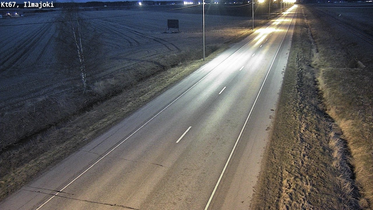 Weather Camera Image Road 67 Ilmajoki, Ilmajoki, Etelä-Pohjanmaa