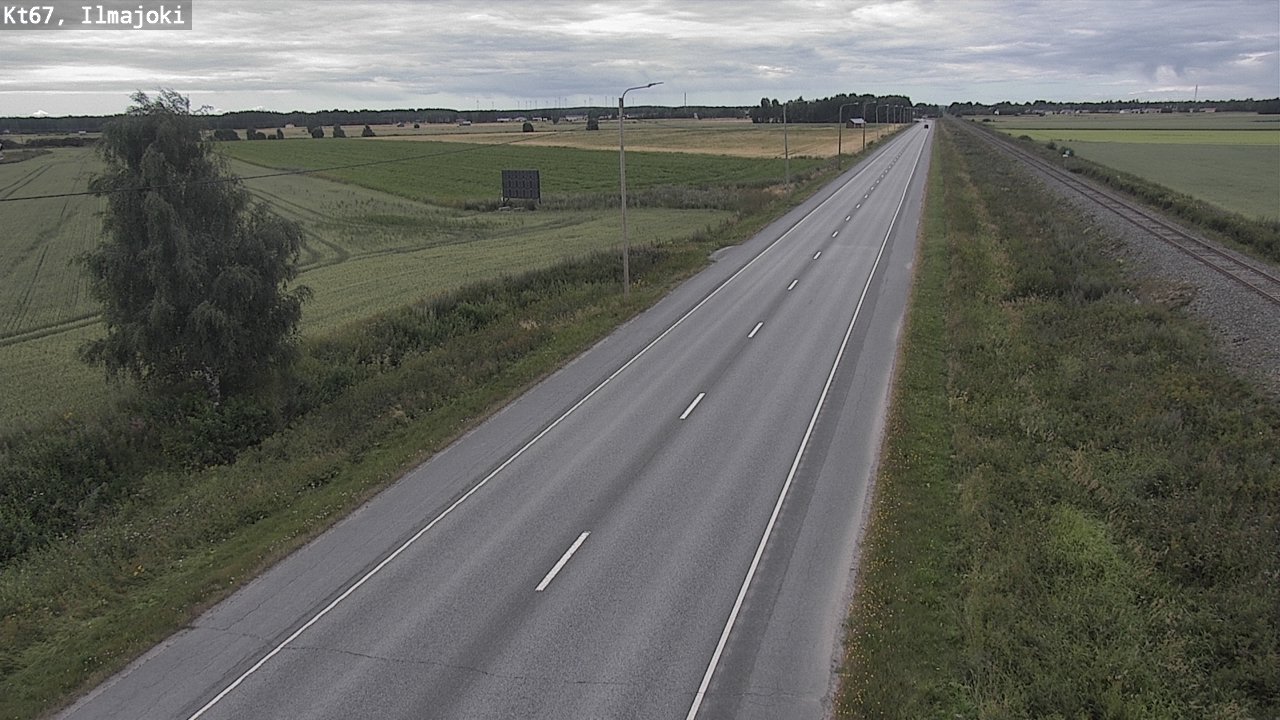 Weather Camera Image Road 67 Ilmajoki, Ilmajoki, Etelä-Pohjanmaa