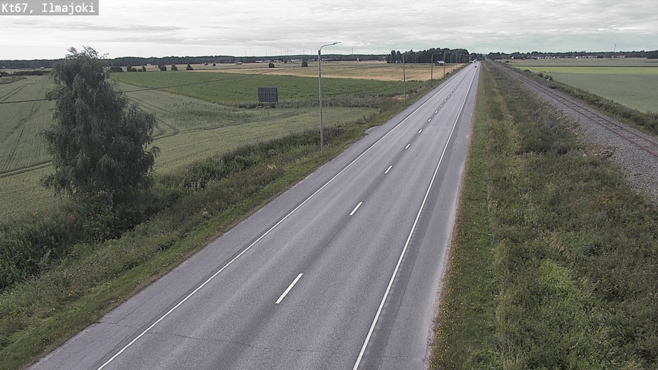 Weather Camera Image Road 67 Ilmajoki, Ilmajoki, Etelä-Pohjanmaa