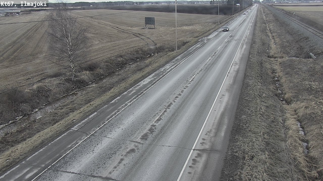 Weather Camera Image Road 67 Ilmajoki, Ilmajoki, Etelä-Pohjanmaa