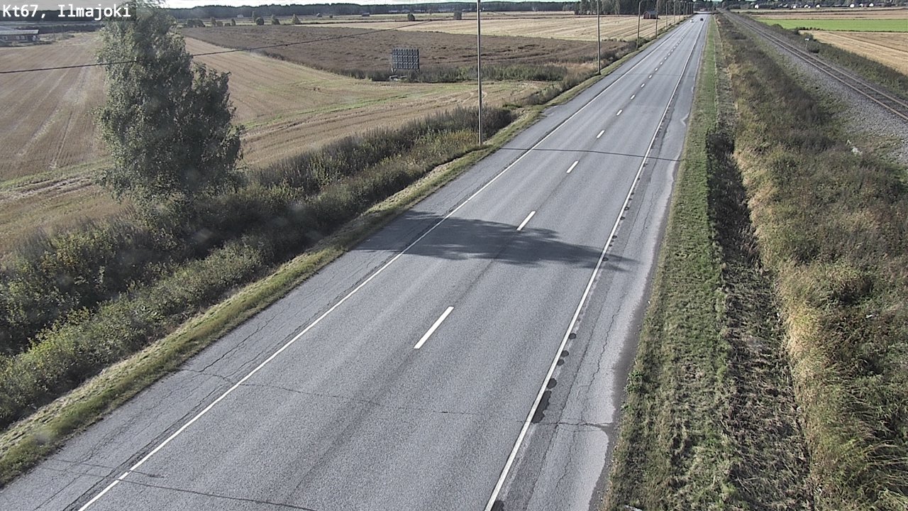 Weather Camera Image Road 67 Ilmajoki, Ilmajoki, Etelä-Pohjanmaa