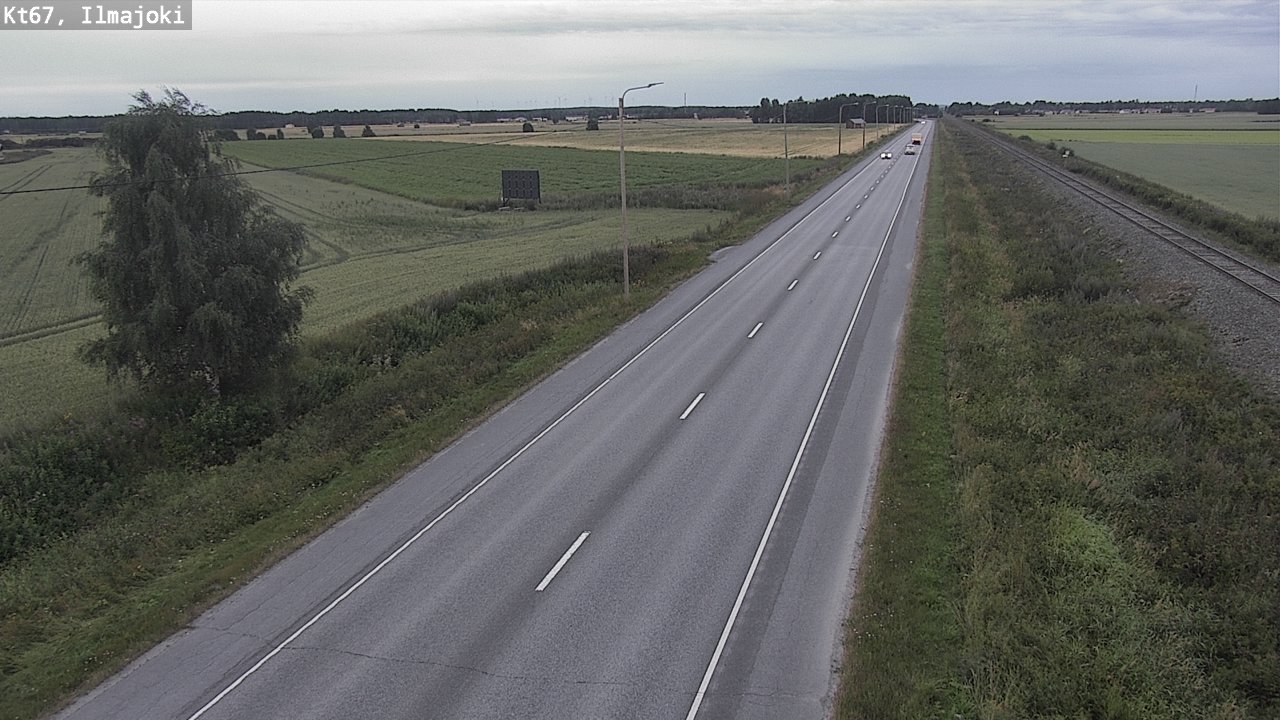 Weather Camera Image Road 67 Ilmajoki, Ilmajoki, Etelä-Pohjanmaa