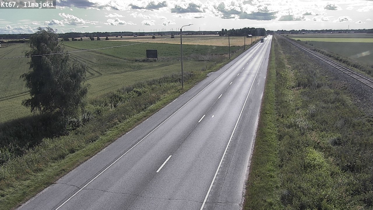 Weather Camera Image Road 67 Ilmajoki, Ilmajoki, Etelä-Pohjanmaa