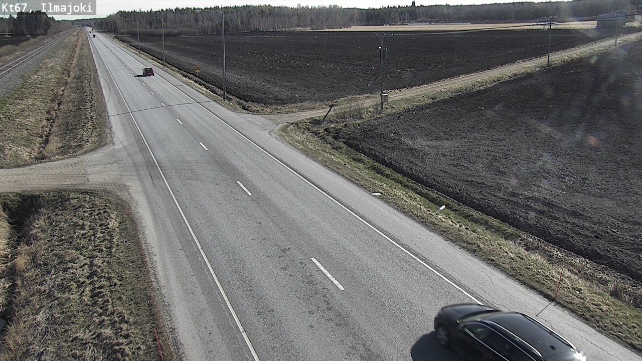 Weather Camera Image Road 67 Ilmajoki, Ilmajoki, Etelä-Pohjanmaa