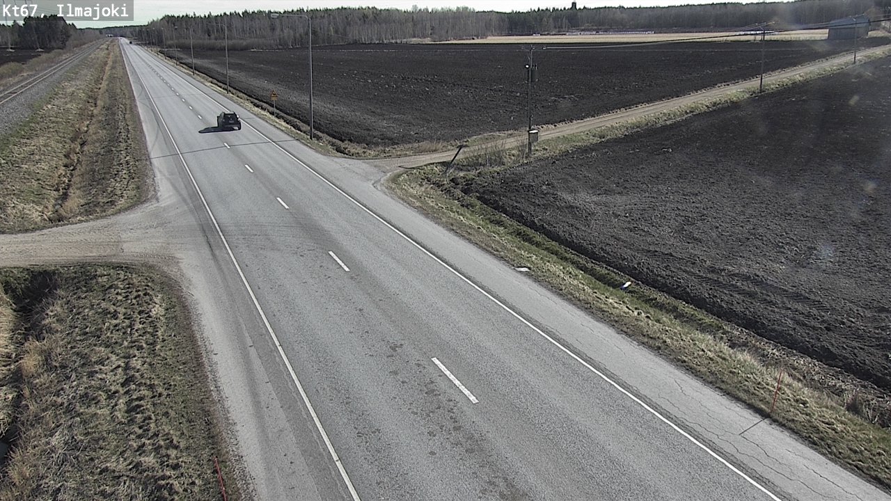 Weather Camera Image Road 67 Ilmajoki, Ilmajoki, Etelä-Pohjanmaa