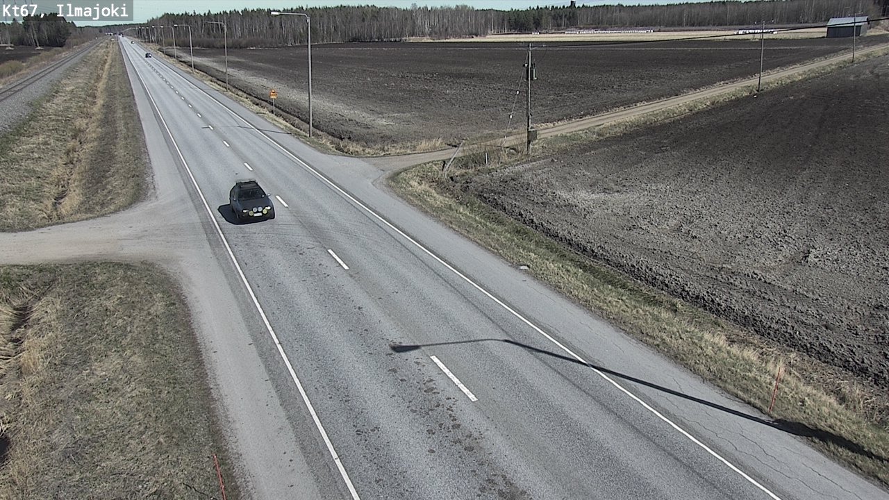 Weather Camera Image Road 67 Ilmajoki, Ilmajoki, Etelä-Pohjanmaa
