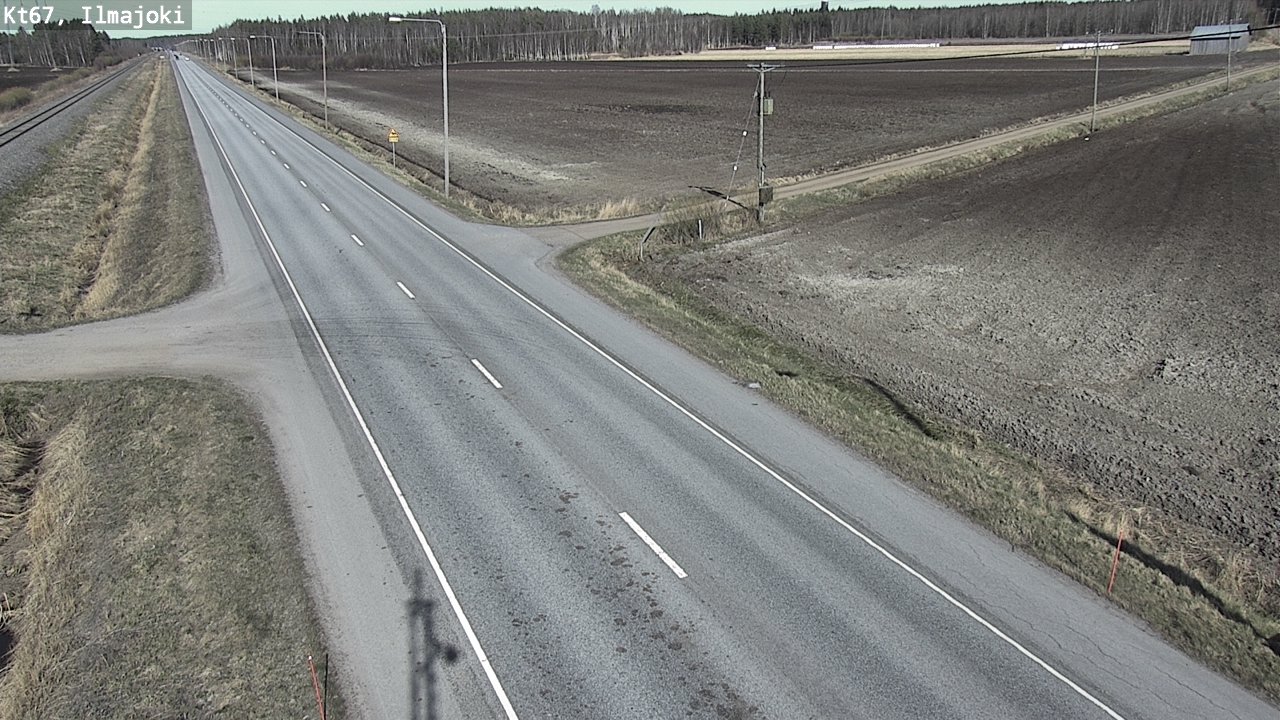 Weather Camera Image Road 67 Ilmajoki, Ilmajoki, Etelä-Pohjanmaa