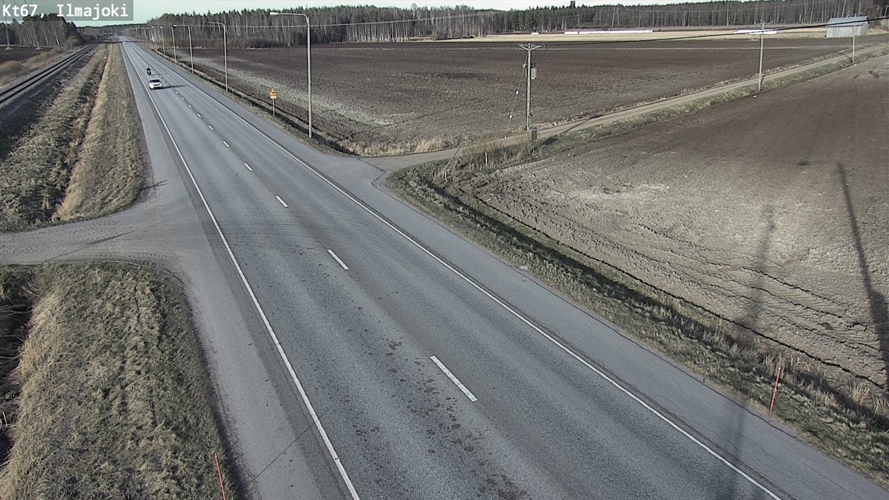 Weather Camera Image Road 67 Ilmajoki, Ilmajoki, Etelä-Pohjanmaa