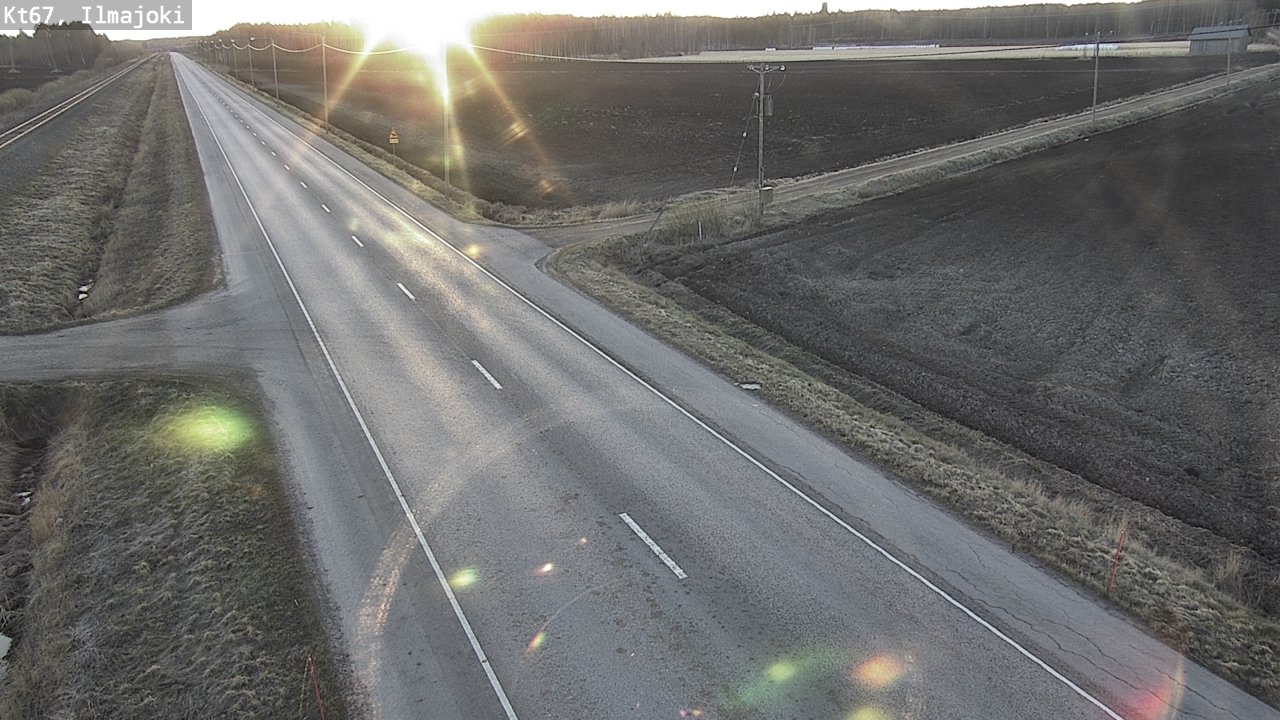 Weather Camera Image Road 67 Ilmajoki, Ilmajoki, Etelä-Pohjanmaa