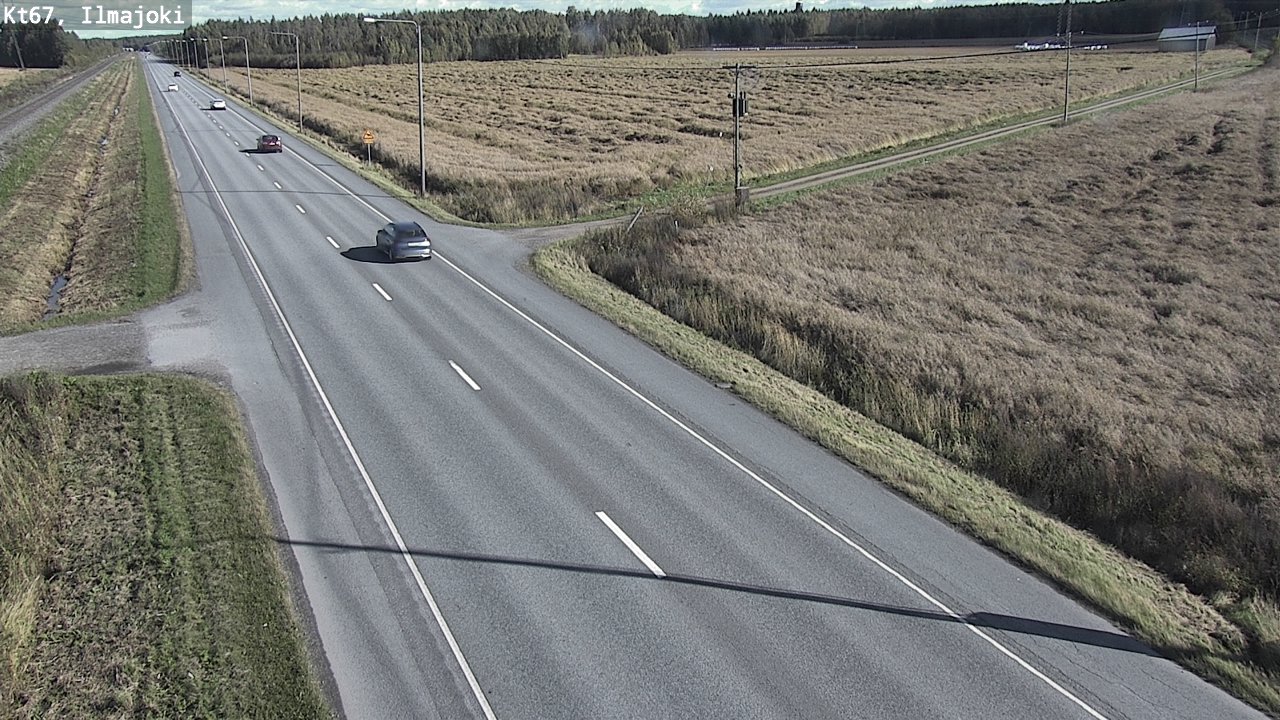 Weather Camera Image Road 67 Ilmajoki, Ilmajoki, Etelä-Pohjanmaa