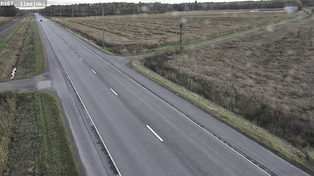 Weather Camera Image Road 67 Ilmajoki, Ilmajoki, Etelä-Pohjanmaa
