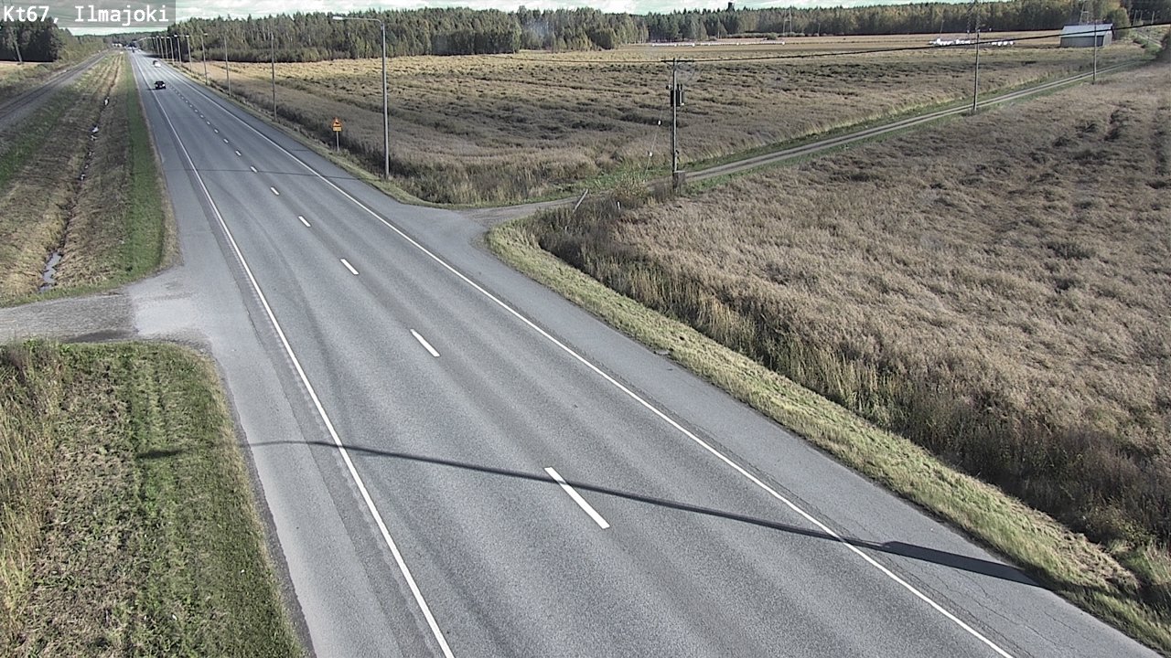 Weather Camera Image Road 67 Ilmajoki, Ilmajoki, Etelä-Pohjanmaa