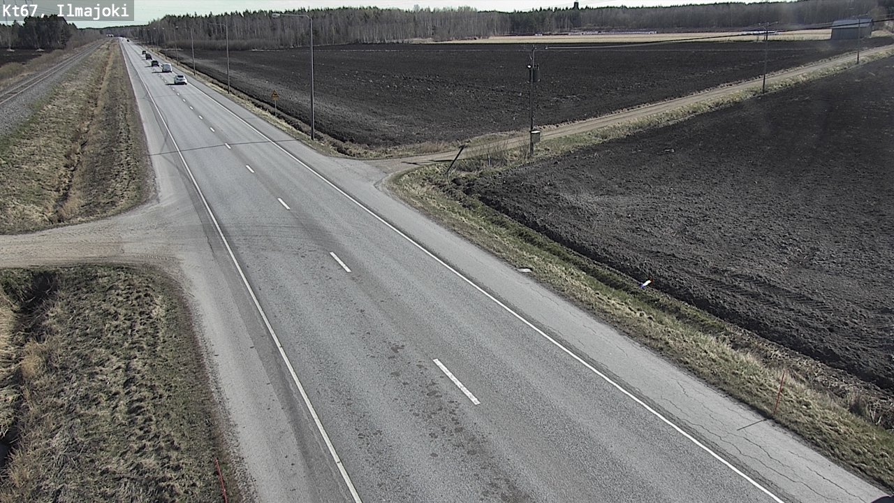 Weather Camera Image Road 67 Ilmajoki, Ilmajoki, Etelä-Pohjanmaa