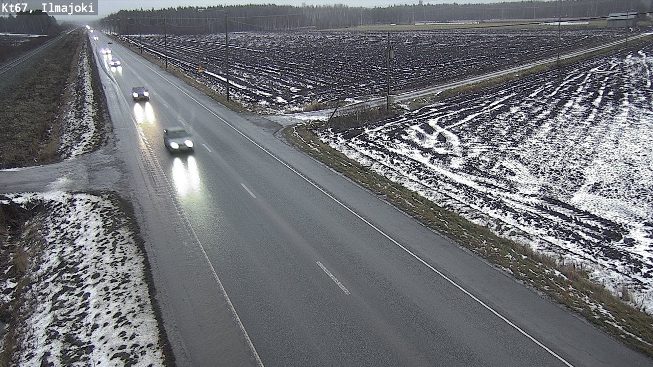 Weather Camera Image Road 67 Ilmajoki, Ilmajoki, Etelä-Pohjanmaa