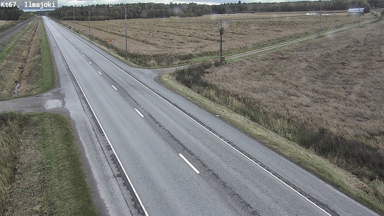 Weather Camera Image Road 67 Ilmajoki, Ilmajoki, Etelä-Pohjanmaa