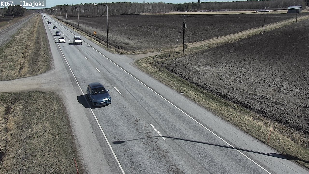 Weather Camera Image Road 67 Ilmajoki, Ilmajoki, Etelä-Pohjanmaa