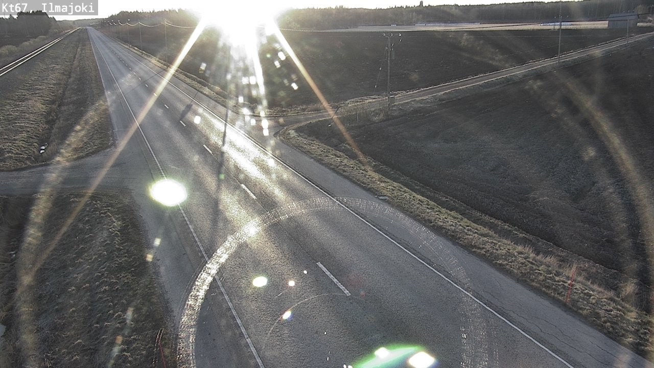 Weather Camera Image Road 67 Ilmajoki, Ilmajoki, Etelä-Pohjanmaa