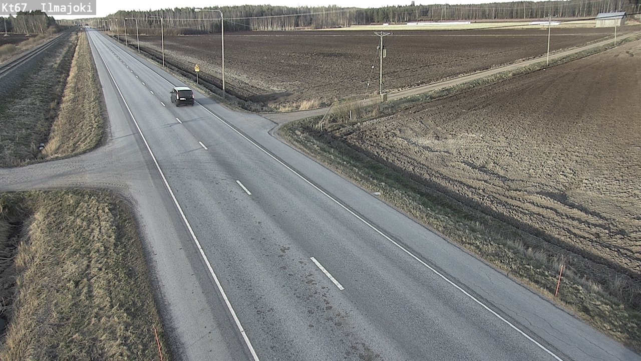 Weather Camera Image Road 67 Ilmajoki, Ilmajoki, Etelä-Pohjanmaa