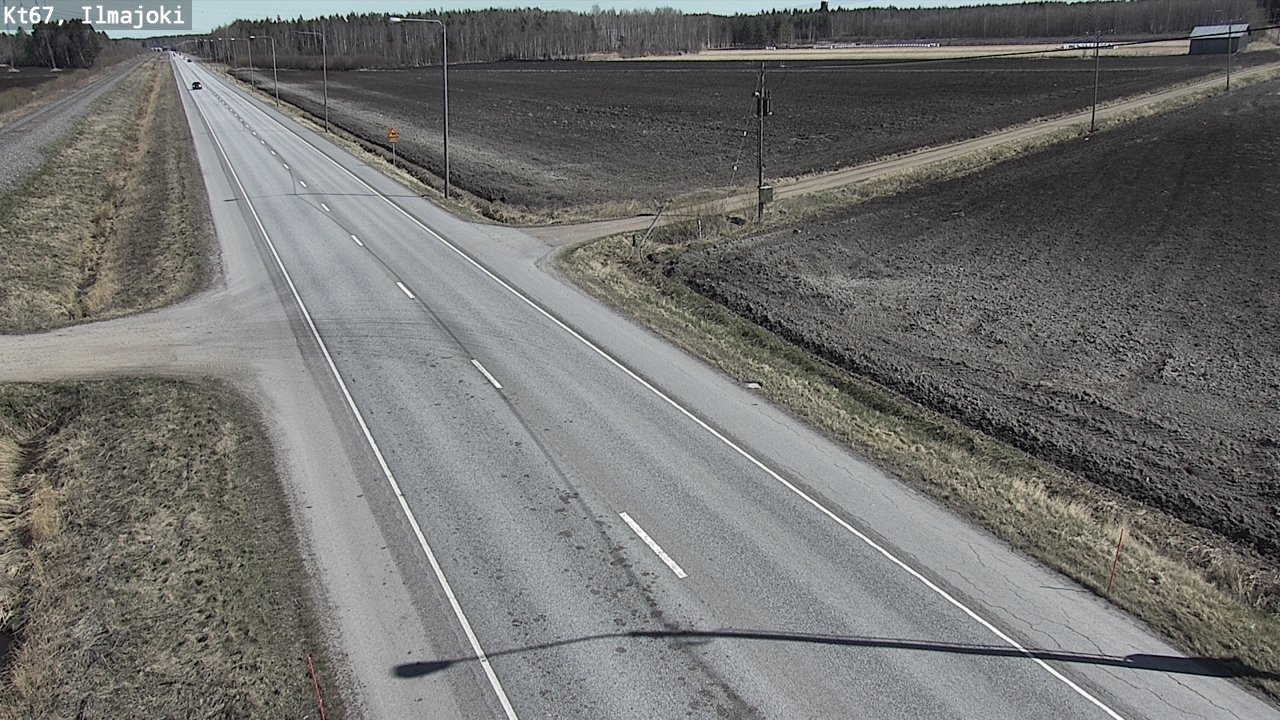 Weather Camera Image Road 67 Ilmajoki, Ilmajoki, Etelä-Pohjanmaa