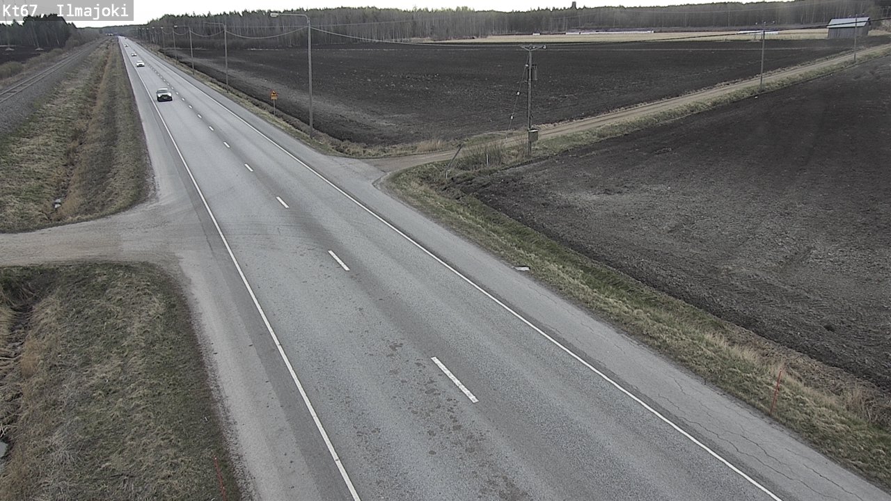 Weather Camera Image Väg 67 Ilmajoki, Ilmajoki, Etelä-Pohjanmaa