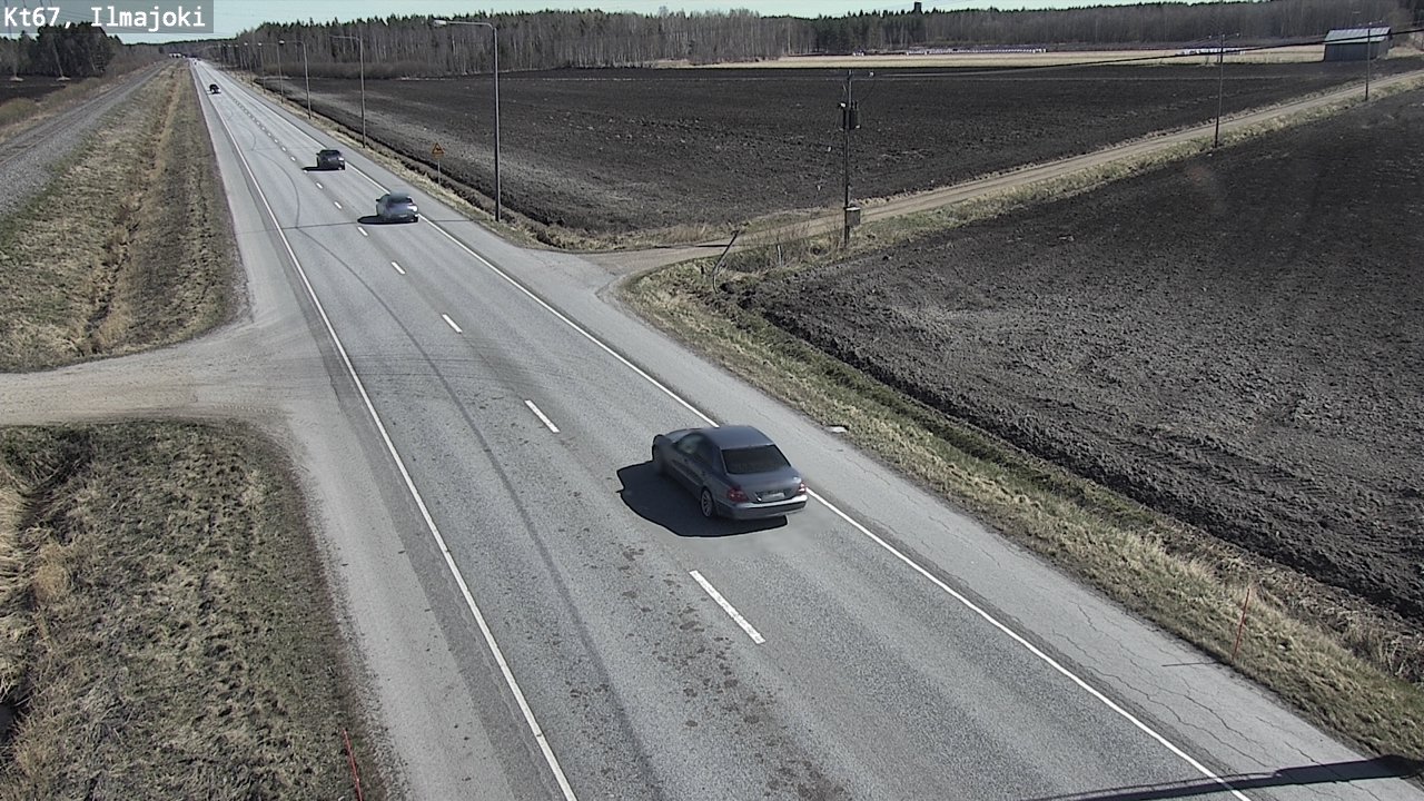 Weather Camera Image Road 67 Ilmajoki, Ilmajoki, Etelä-Pohjanmaa